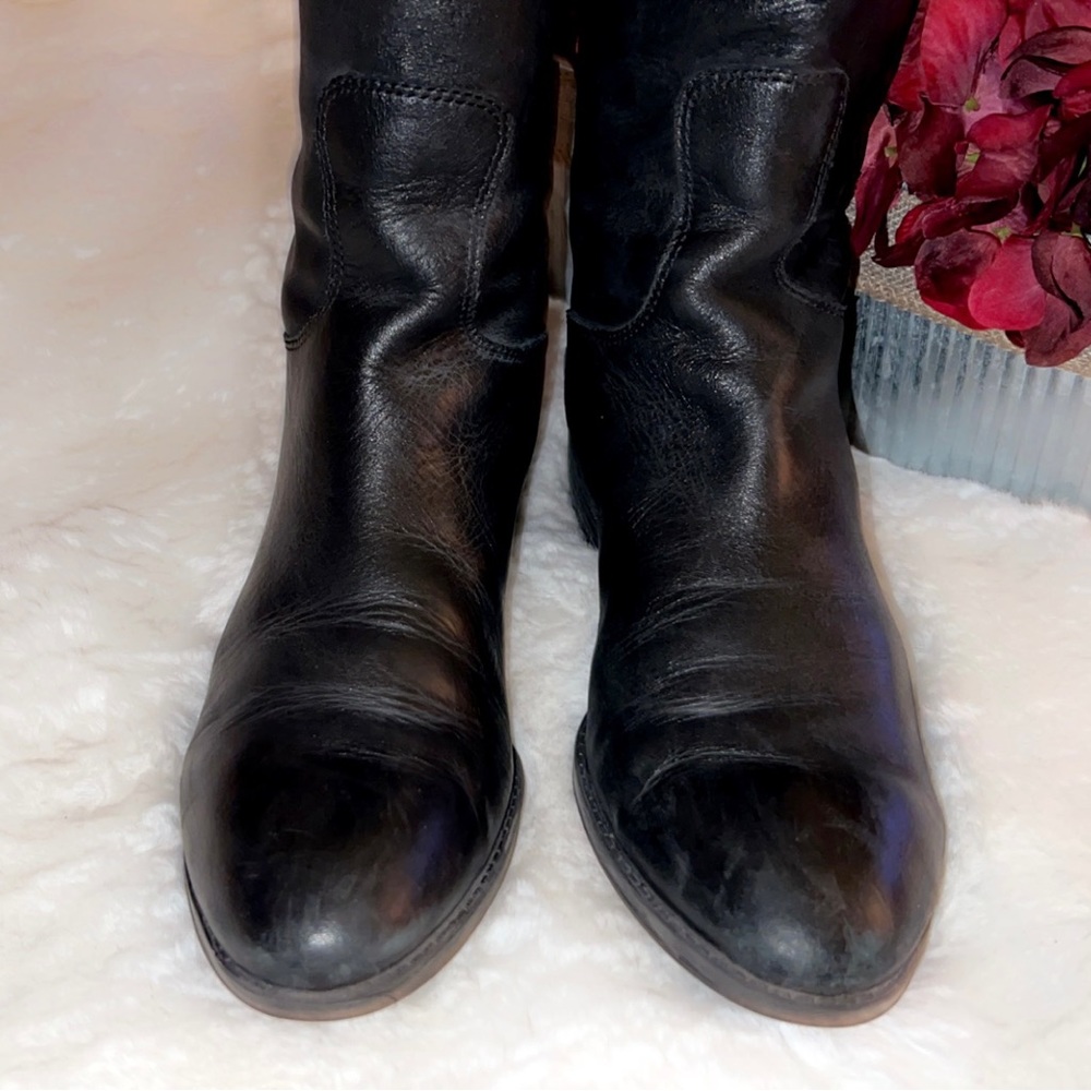 SAM EDELMAN Penny 2 Leather Riding Boot - Picture 7 of 8